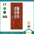 Customize PVC Wood MDF Door with Glass for Houses Projects